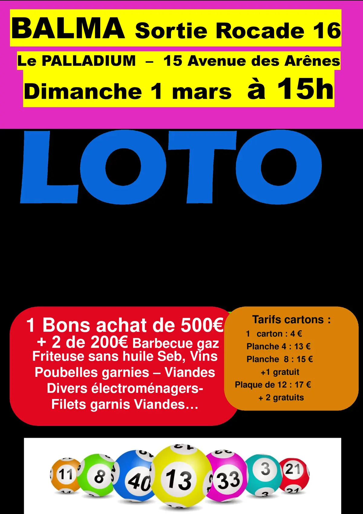 Loto de L’ADIM’S