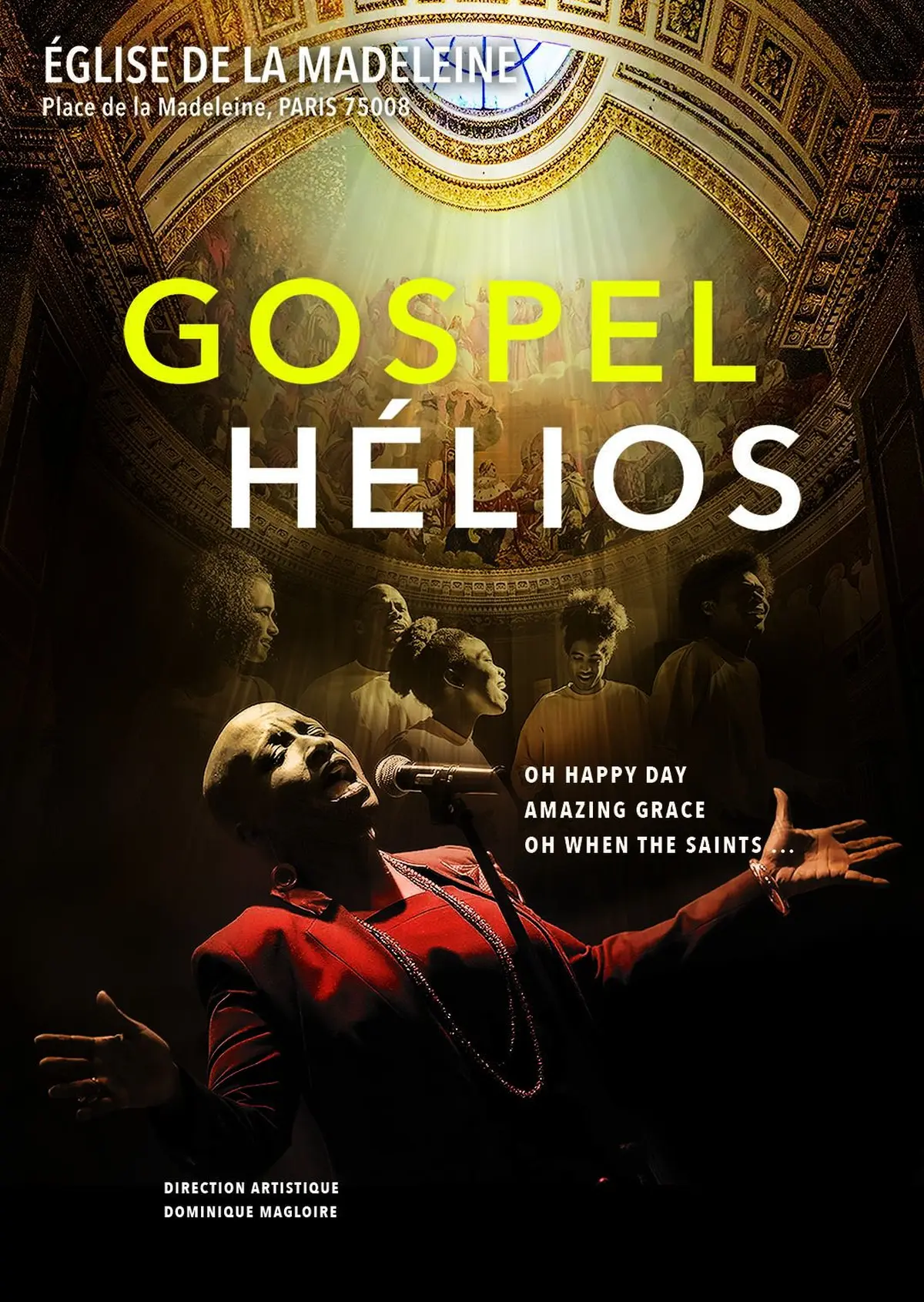 Gospel Hélios à l'Eglise de la Madeleine