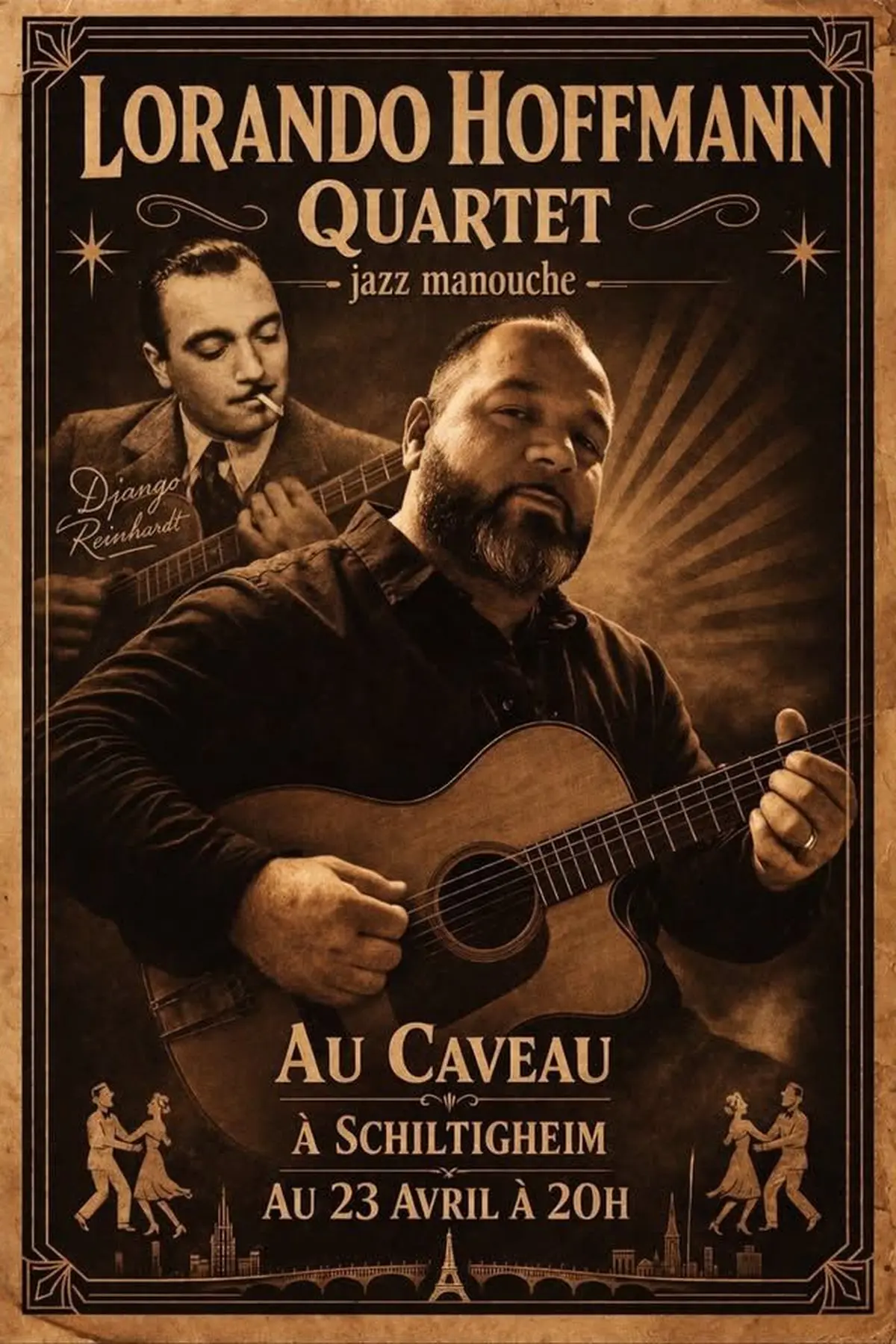 Jazz manouche - Lorando Hoffmann Quartet