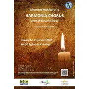 Moment musical avec Harmonia Chorus-choix de choeurs a capella