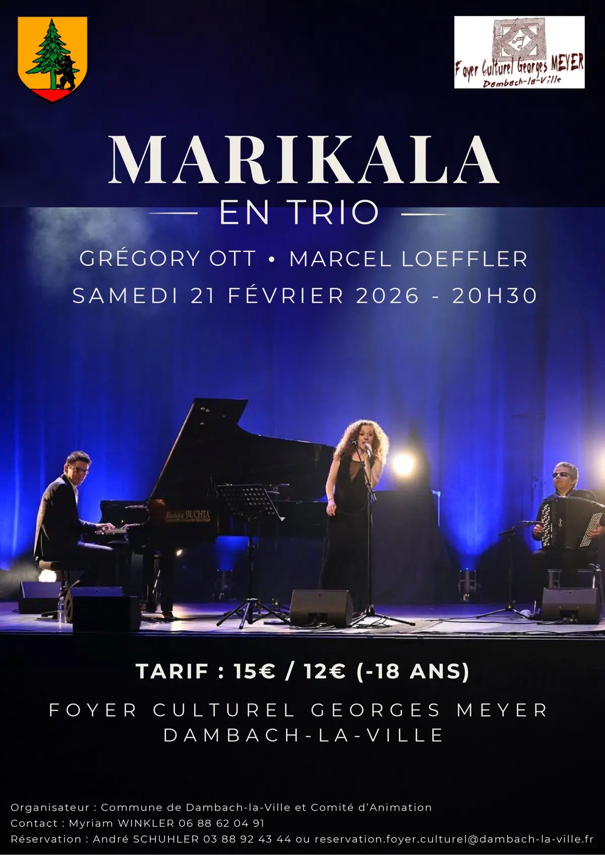 Marikala en Trio