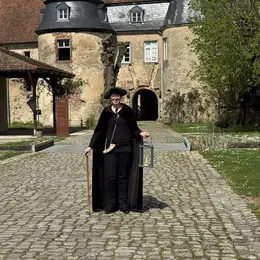 Ronde du veilleur de nuit sur le site castral de Lorentzen