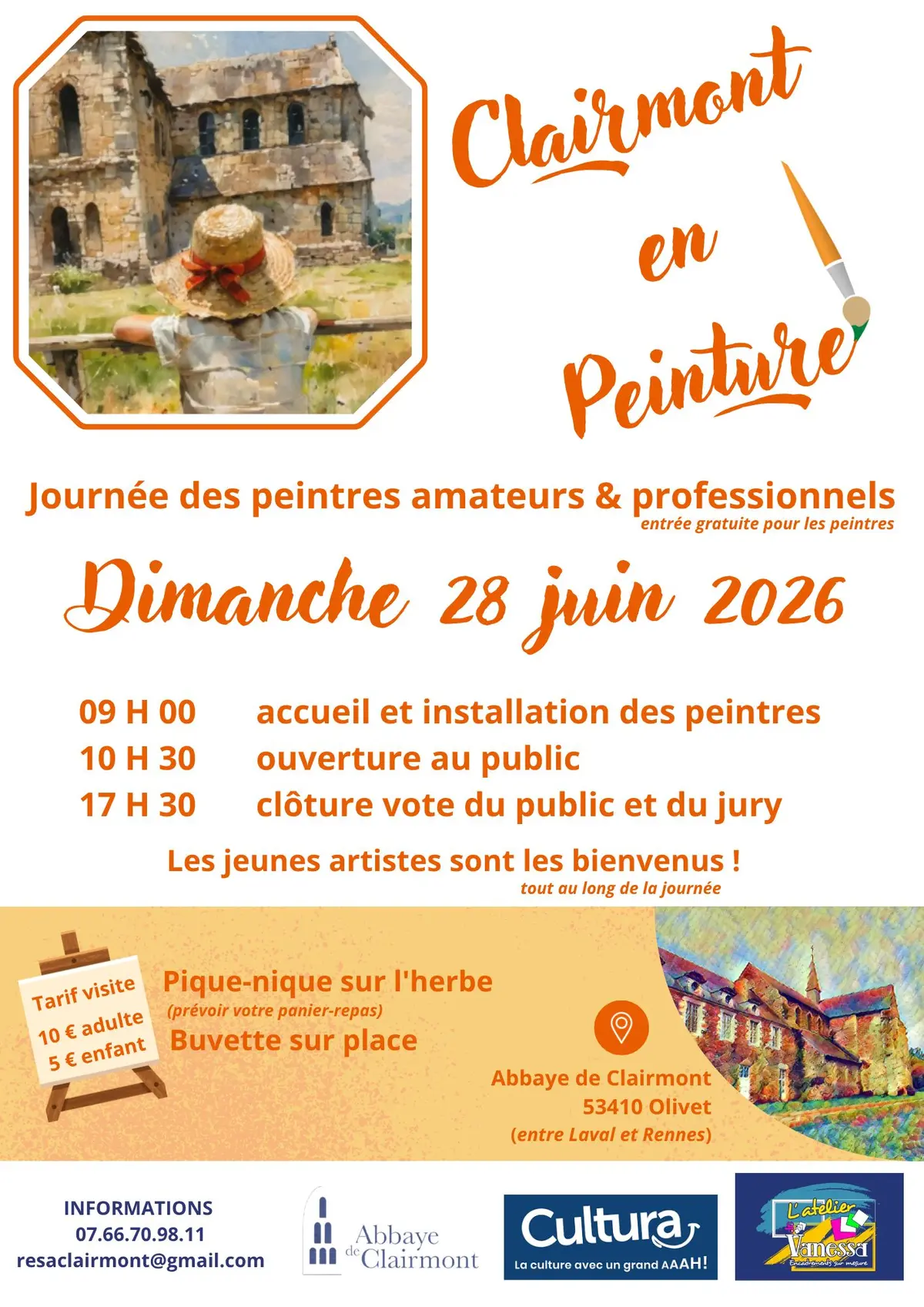 Clairmont en Peinture