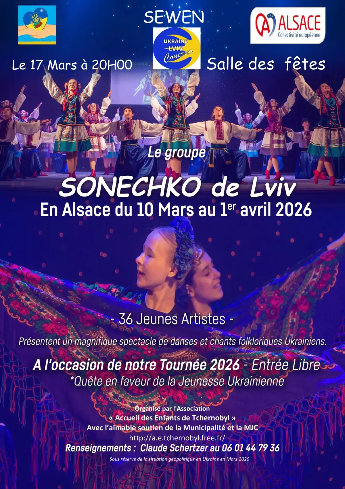 Spectacle de Danses et Chants Ukrainiens