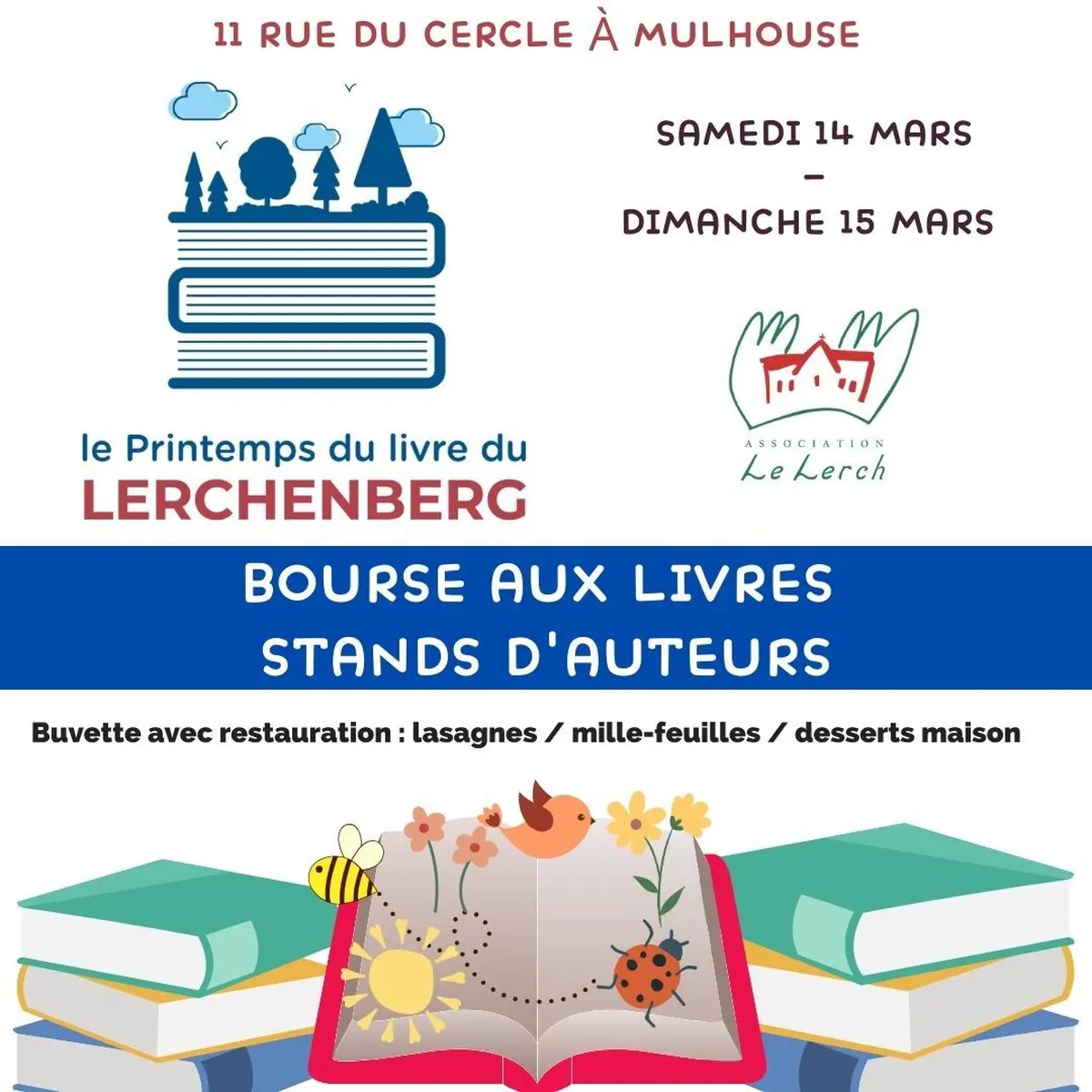 Le Printemps du livre du Lerchenberg