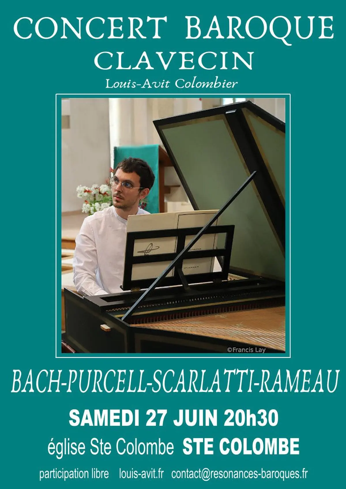 voyage baroque pour clavecin