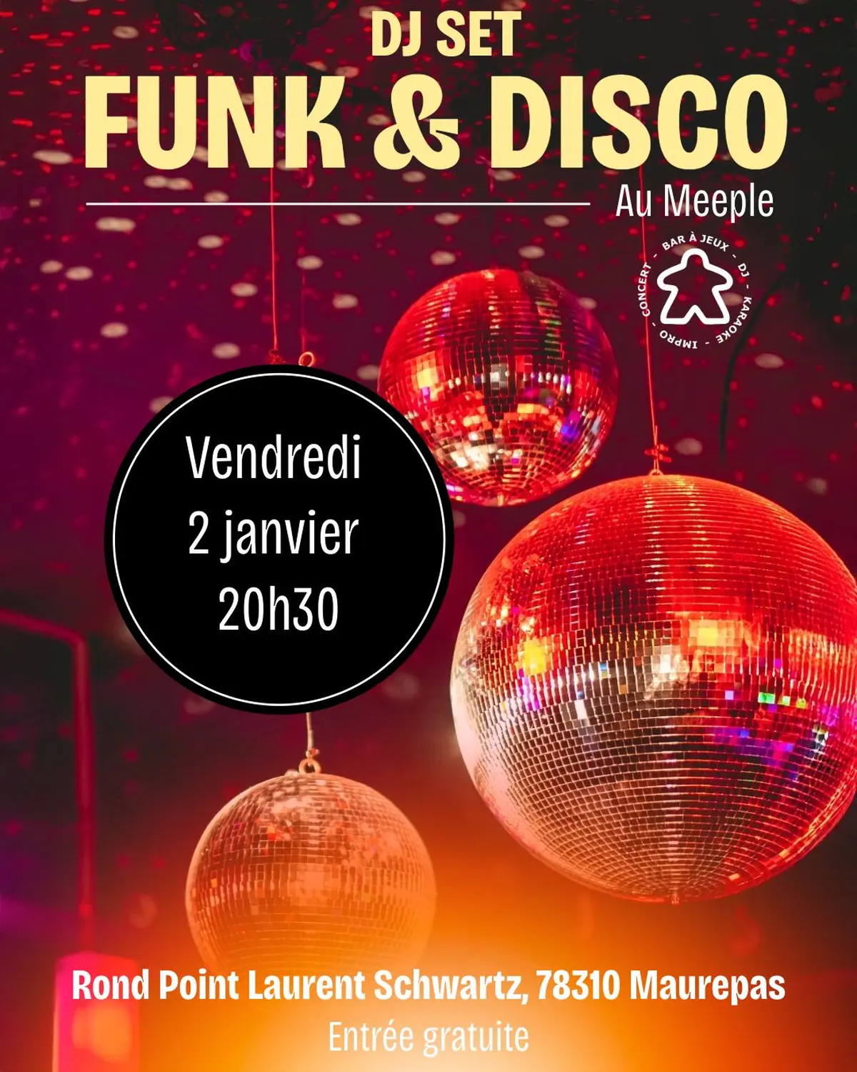 DJ Set Funk & Disco au Meeple