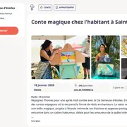 Conte magique chez l'habitant à Saint-Max