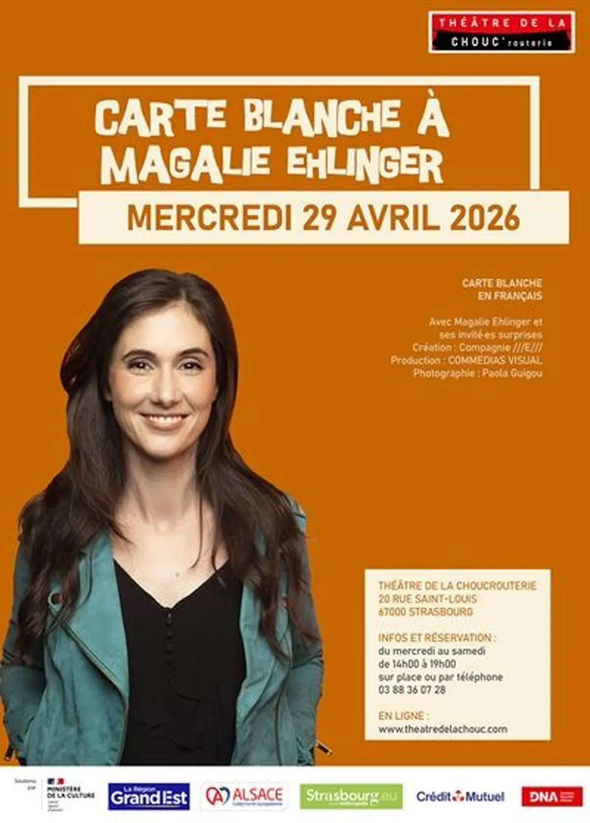 Carte blanche à Magalie Ehlinger