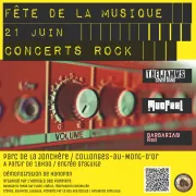 Concert Rock - 3 Groupes