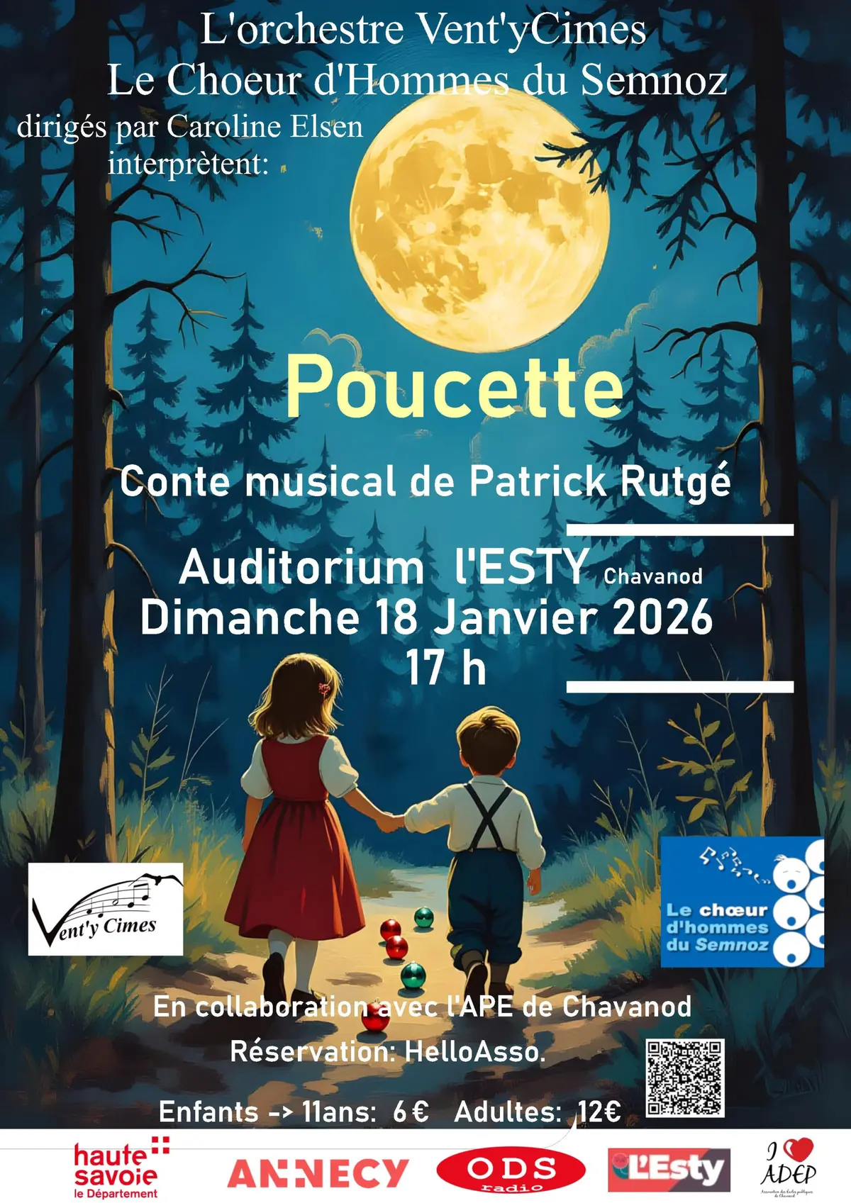 Conte musical Poucette