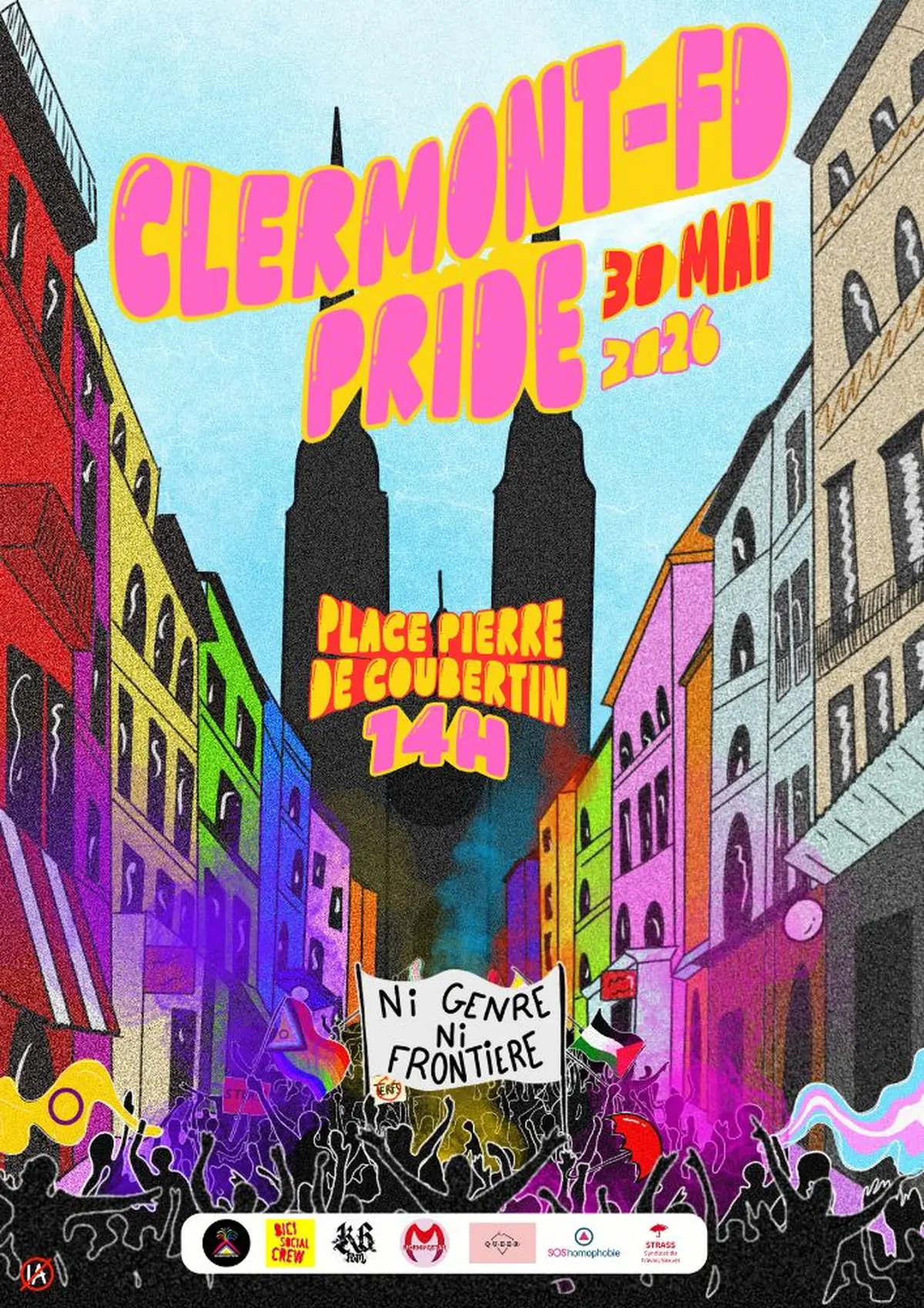 Marche des fiertés de Clermont Ferrand