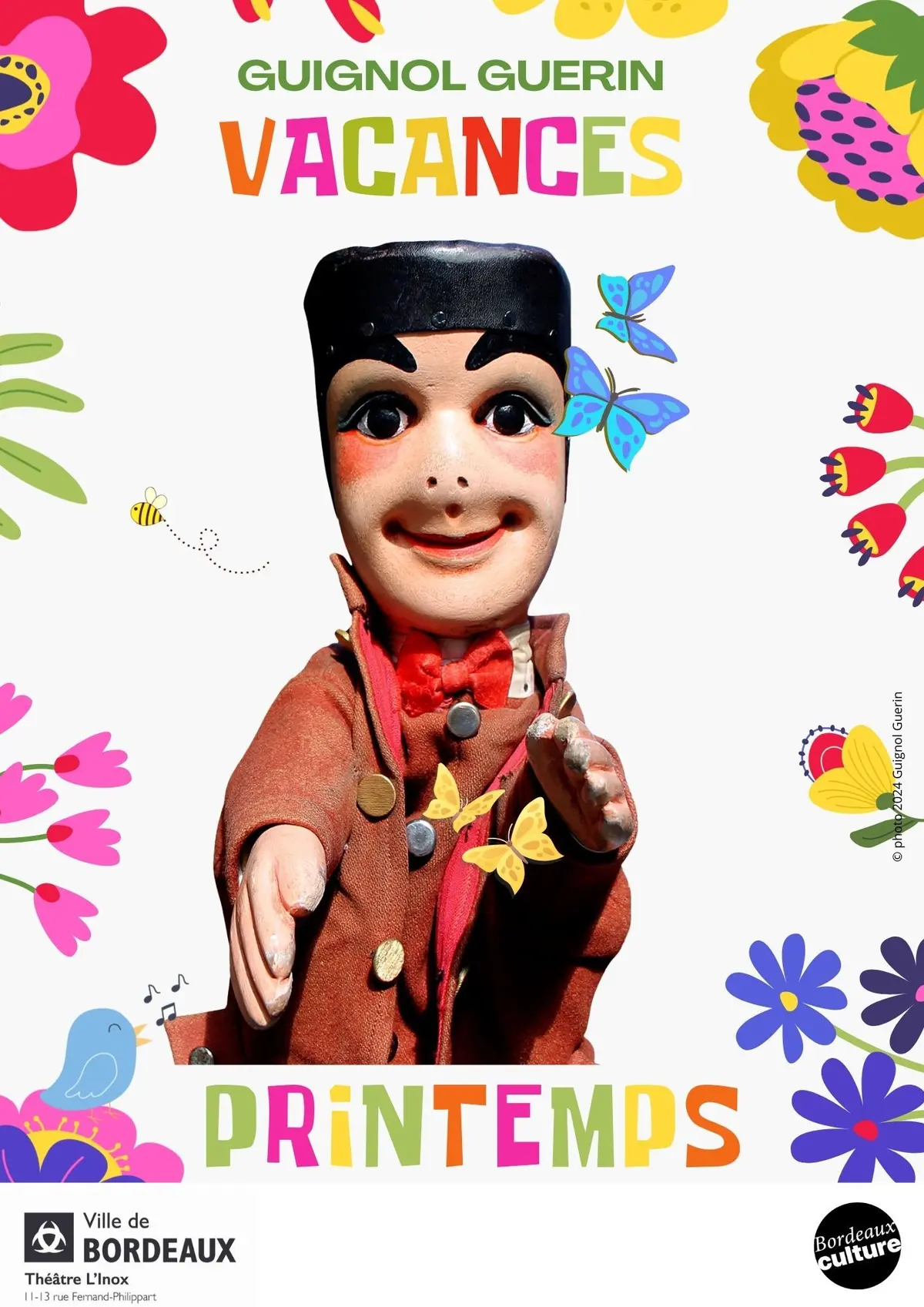 Spectacles enfants - En avant l'amusement ! Guignol Guérin à l'Inox Bordeaux