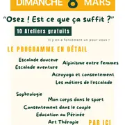 Journée des droits des femmes - Ateliers 100% gratuits
