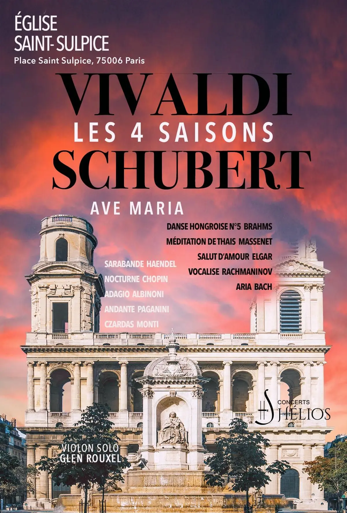 Les 4 saisons de Vivaldi, Ave Maria , Célèbres Adagios