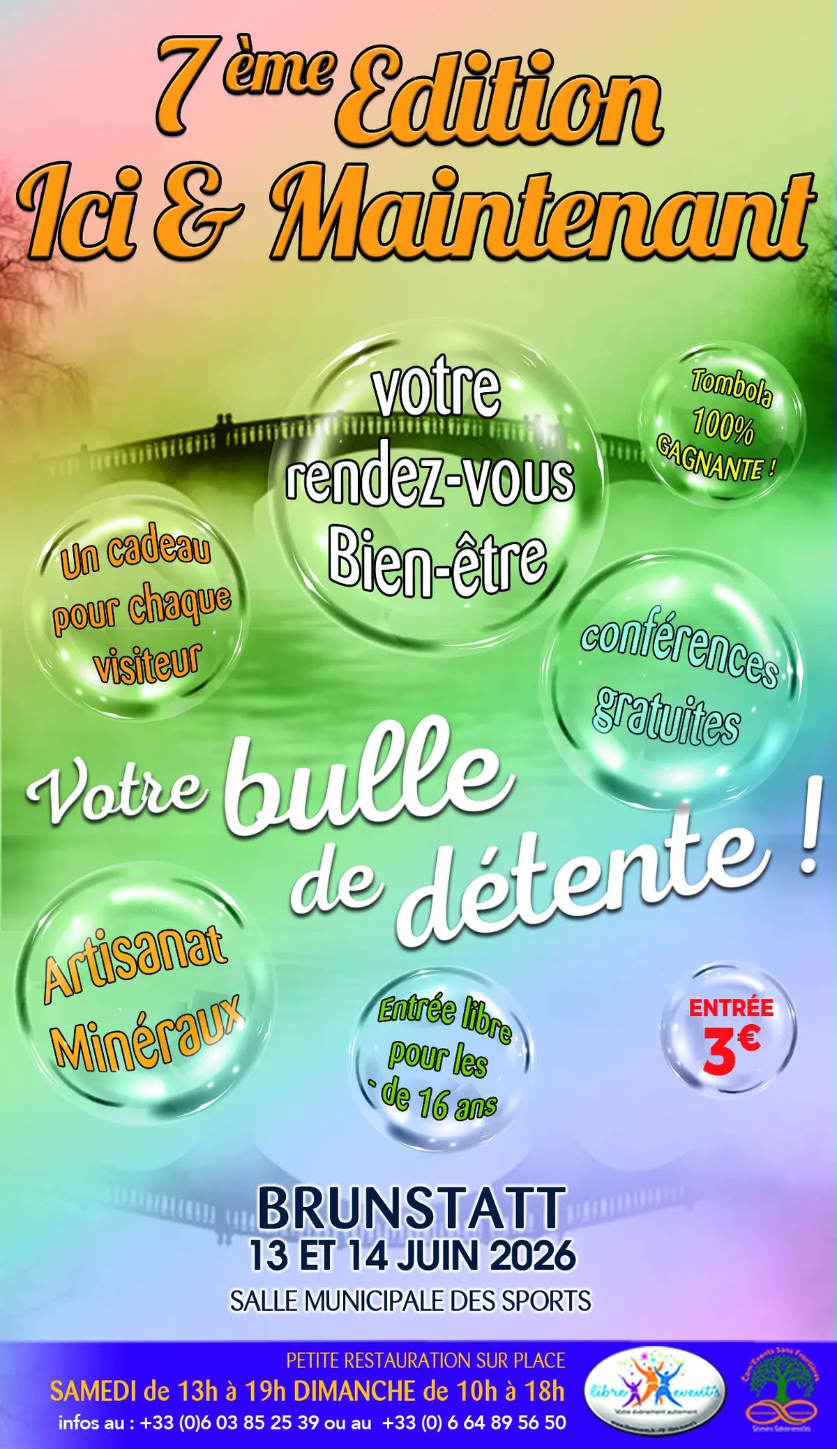 Salon du bien-être, créations et minéraux