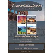 Concert d'automne / Promenade en Europe