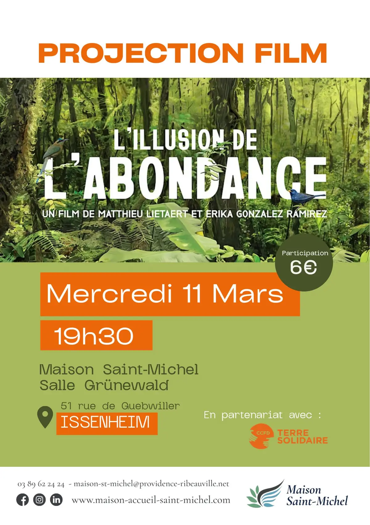 Projection du film : « L’Illusion de l’abondance »