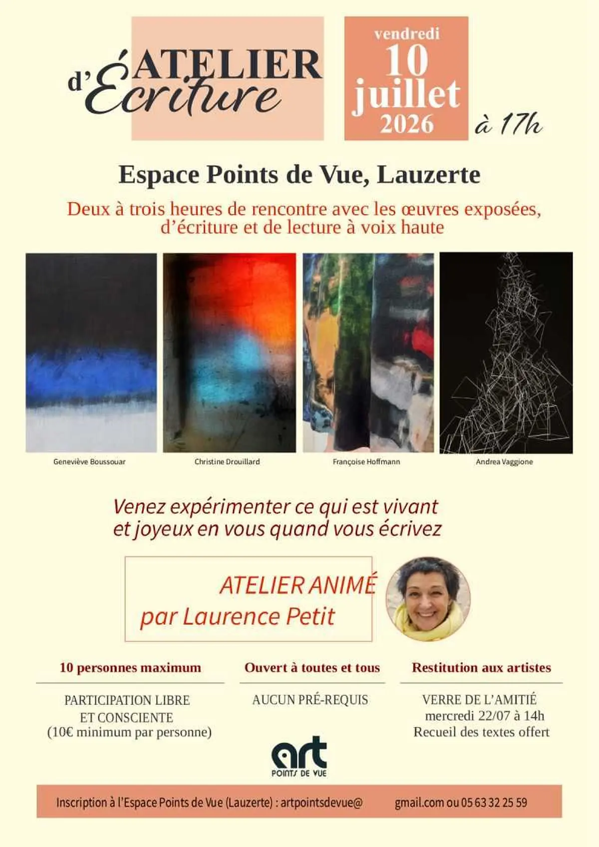 Atelier d'écriture