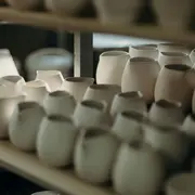 Atelier céramique du Néolithique et conte de Noël