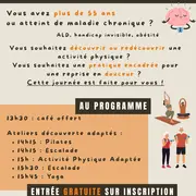 Journée Sport Santé – 100% GRATUIT 