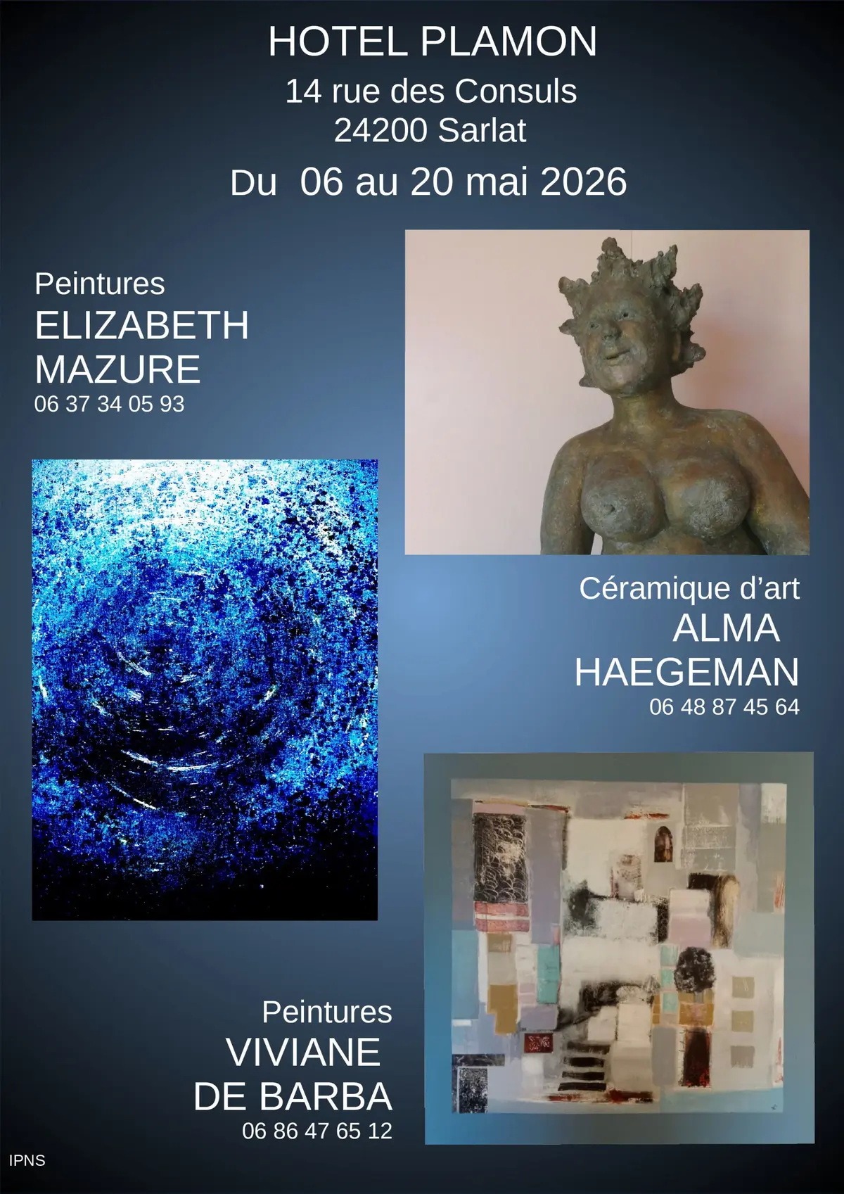 Exposition peintures et sculptures