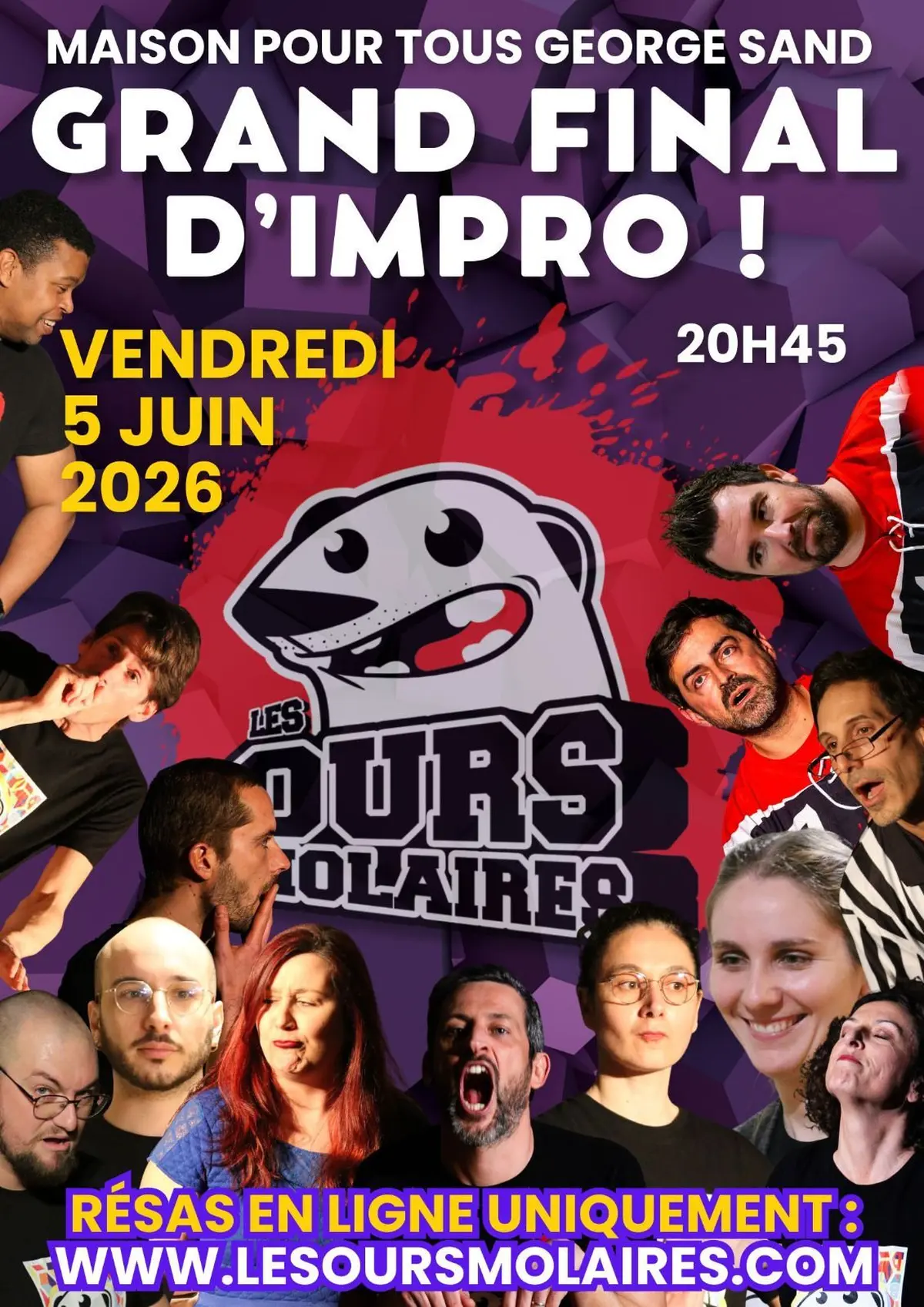 Triptyque improvisé des Ours Molaires