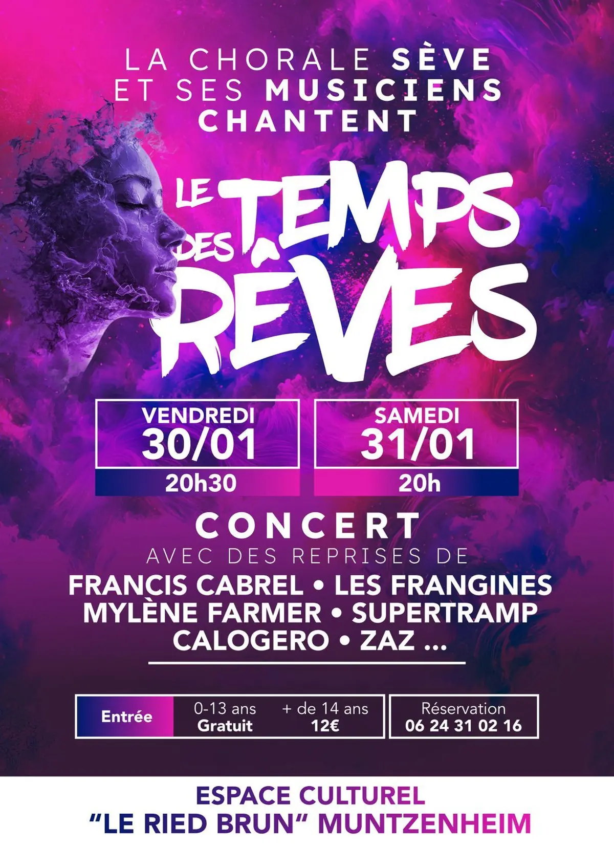Concert Le temps des rêves