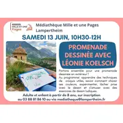 Promenade dessinée avec Léonie Koelsch