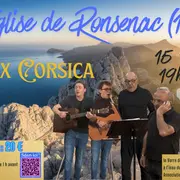 Concert VOX CORSICA à RONSENAC (16) le Vendredi 15 mai 2026 à 19H30