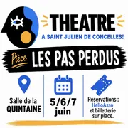 Théâtre : Les Pas Perdus Saint Julien de Concelles