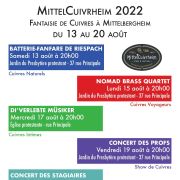 Festival MittelCuivrheim 2022 | Une fantaisie de cuivres à Mittelbergheim