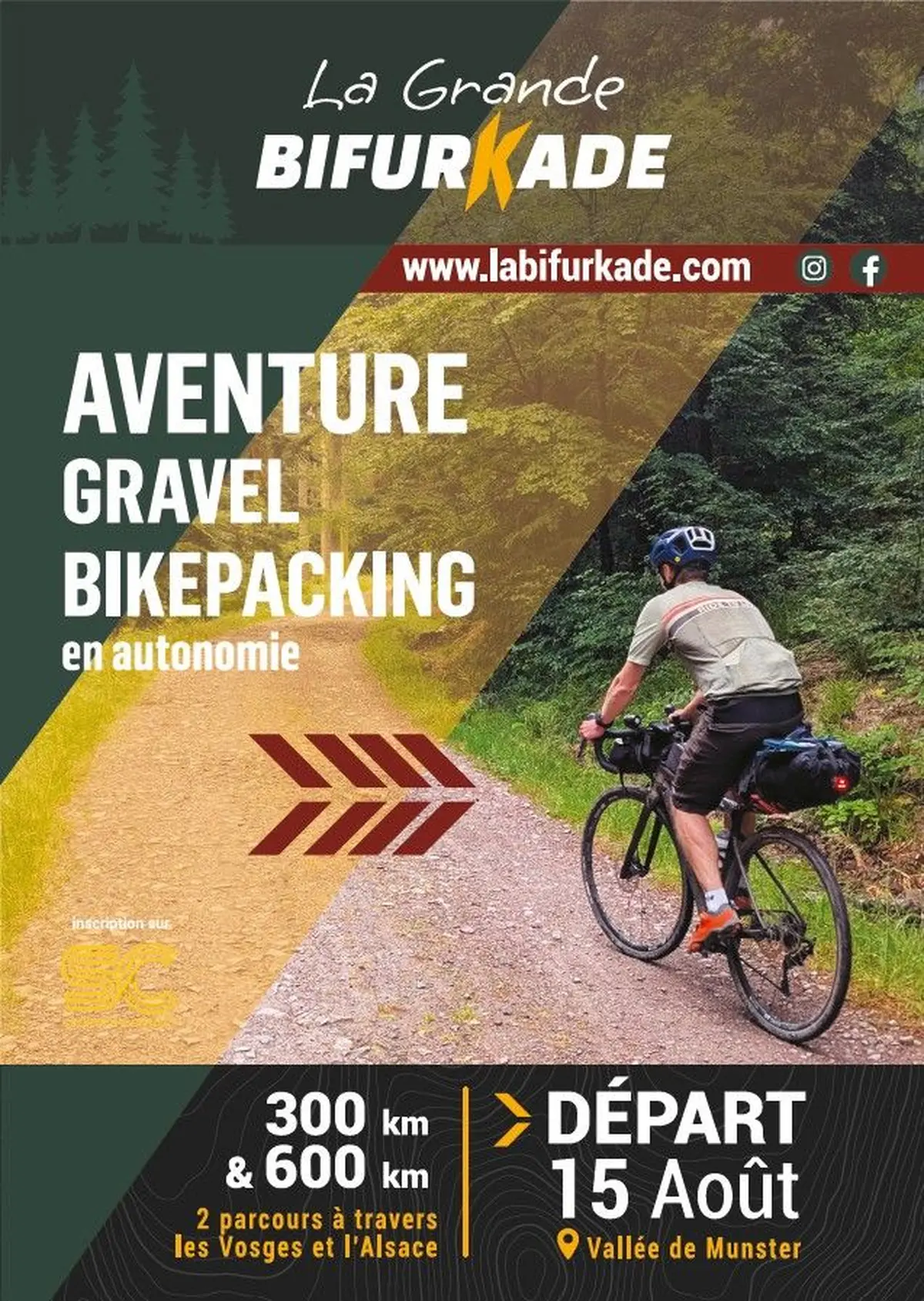 La Grande Bifurkade - Aventure Gravel & Bikepacking