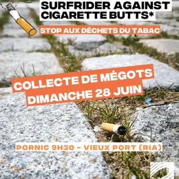 Zéro mégot dans ma rue - PORNIC - Surfrider contre les mégots de cigarette