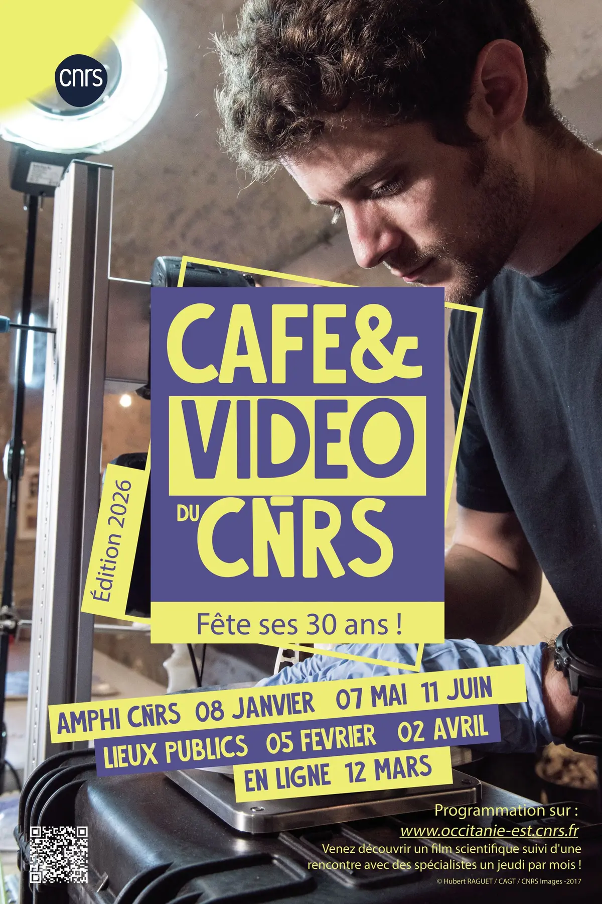 CAFE & VIDEO DU CNRS  | 2 avril à la médiathèque Emile Zola | La Grotte Chauvet 