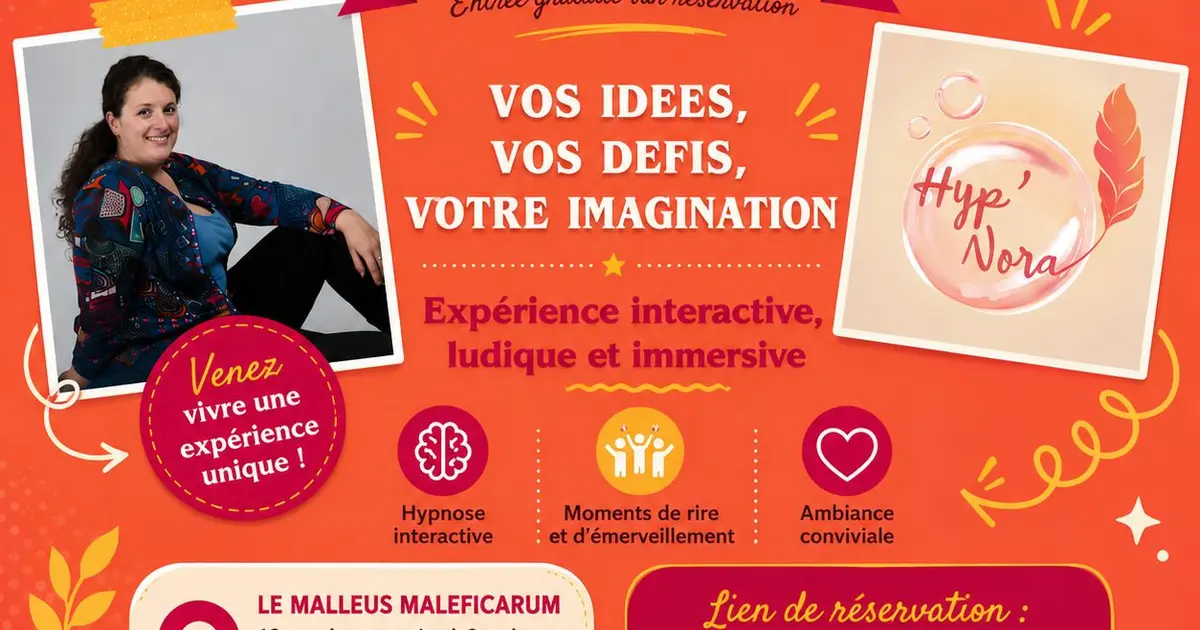 Soirée hypnose – Vos idées, vos défis, votre imagination