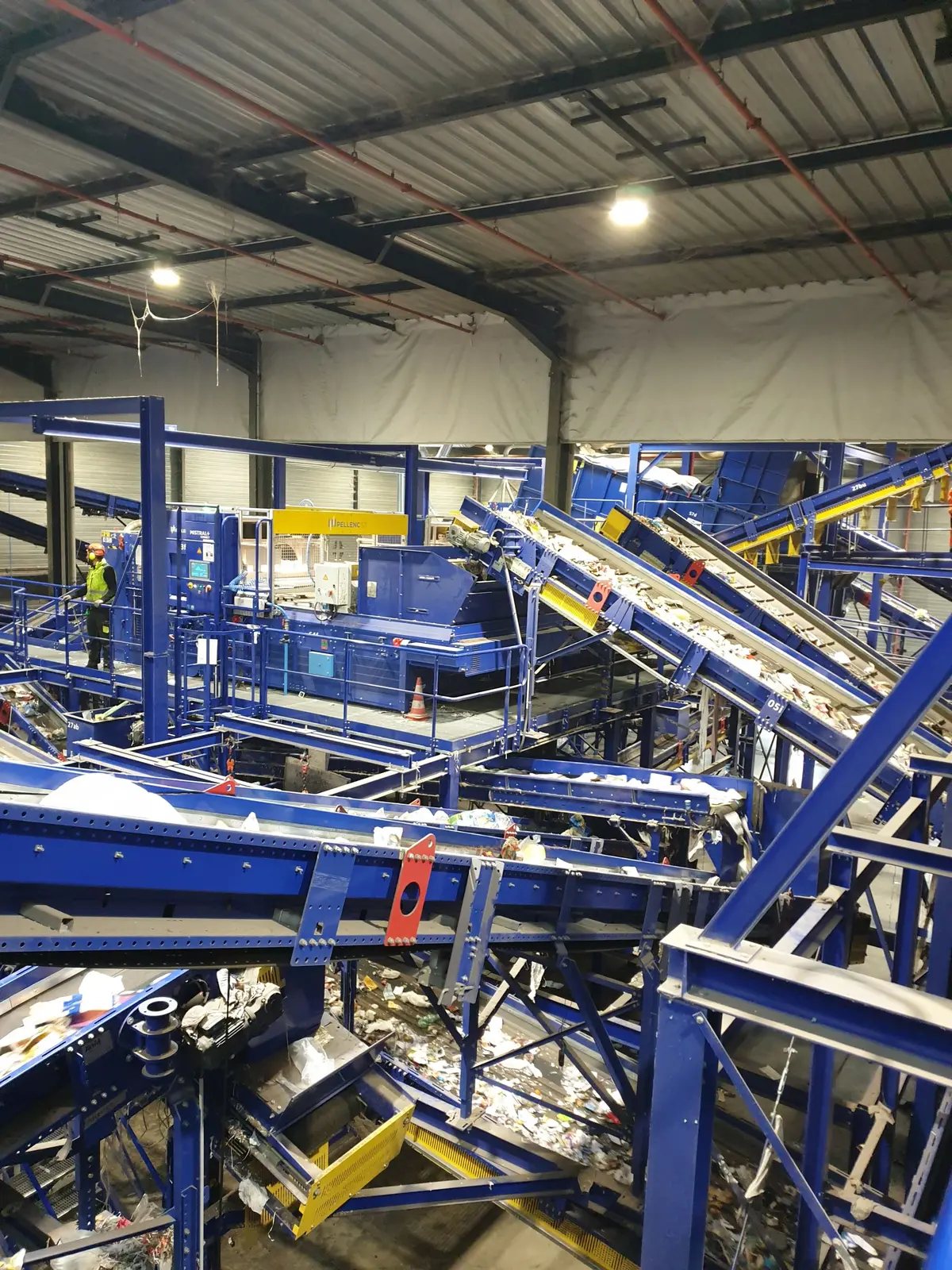 Visite du centre de tri de Richwiller