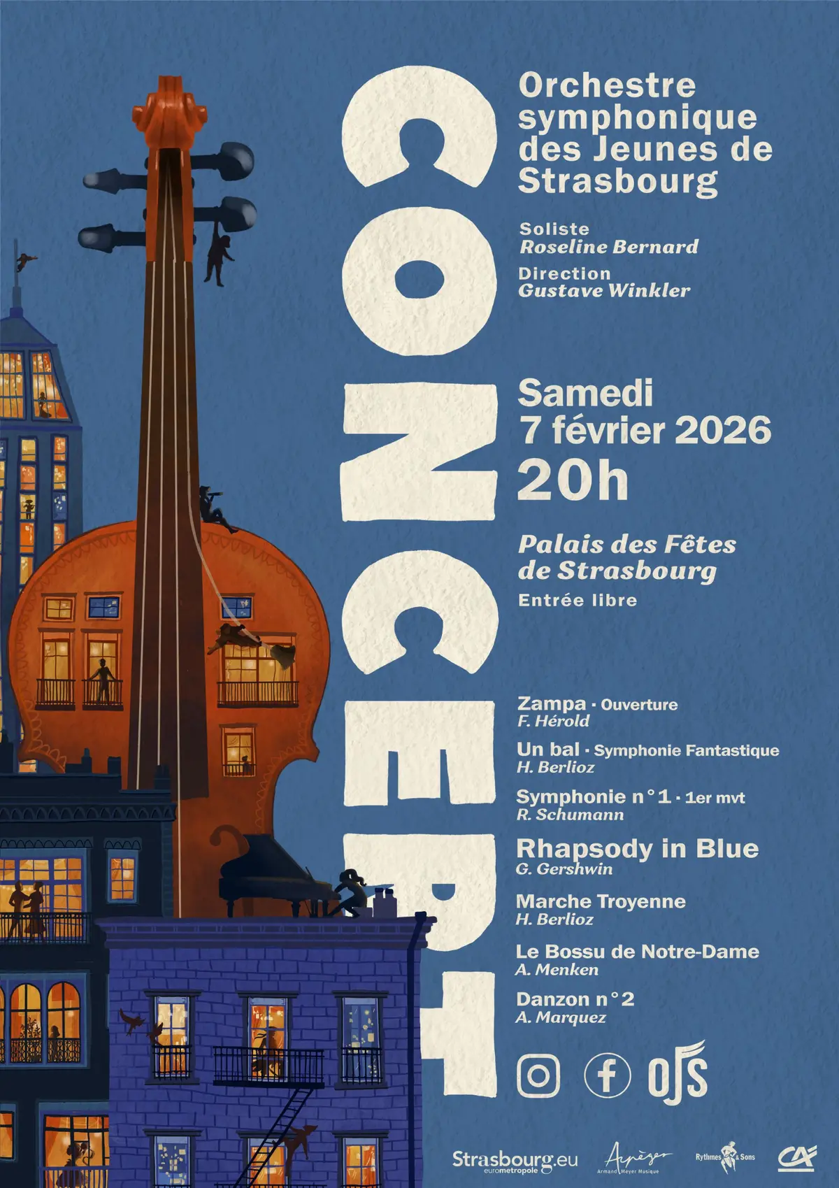 Concert de l'Orchestre symphonique des Jeunes de Strasbourg (OJS)