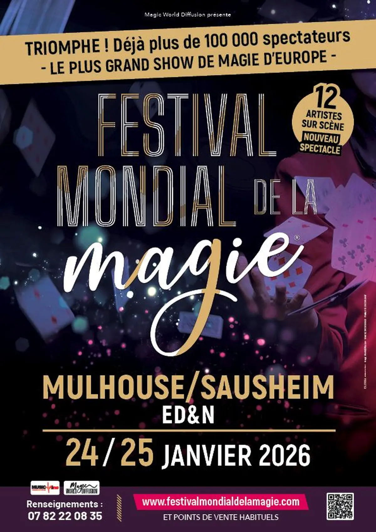 Festival Mondial  de la MAGIE revient à SAUSHEIM 