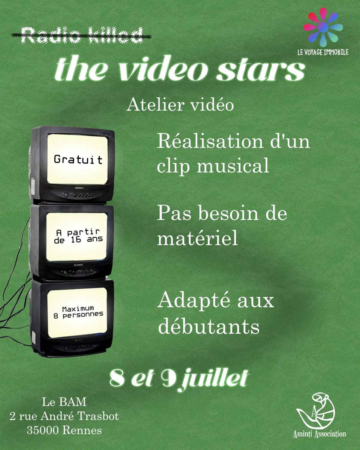 Atelier réalisation d'un clip musical