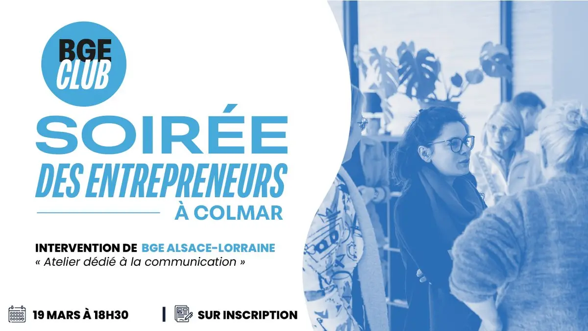 Soirée Afterwork des Entrepreneurs – Colmar
