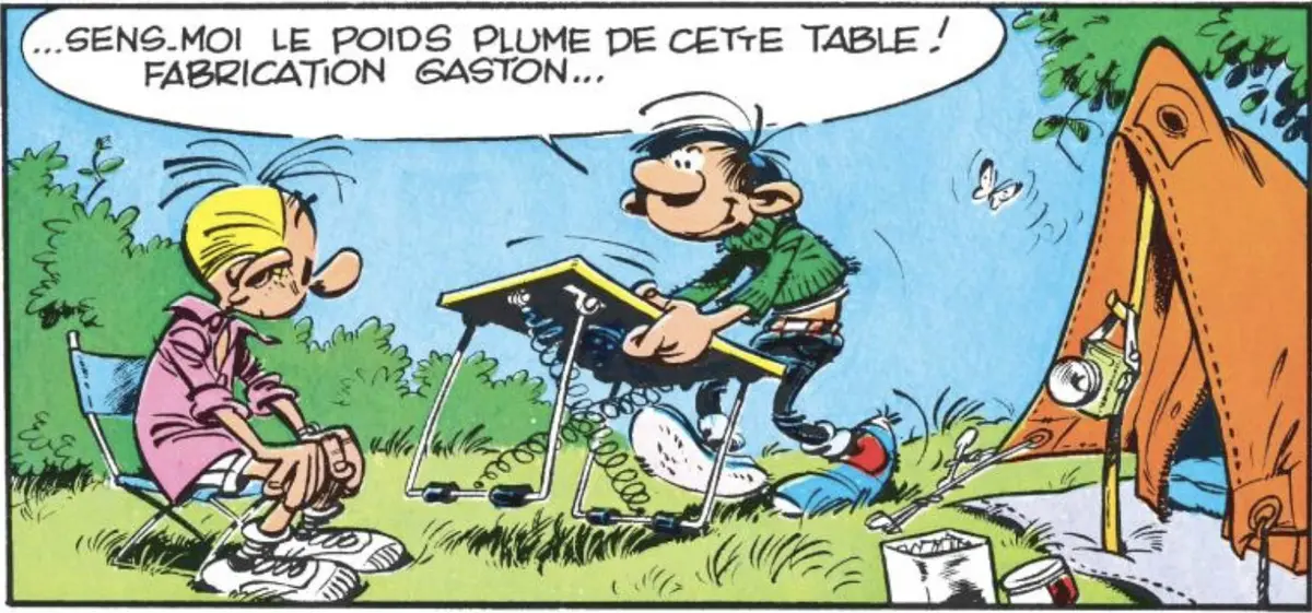Gaston Lagaffe, inventeur