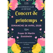 Concert de printemps - Accordéon Club Le Météor