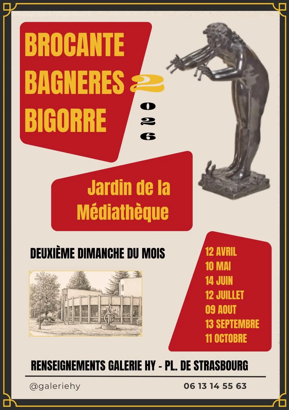 Brocante de la médiathèque 