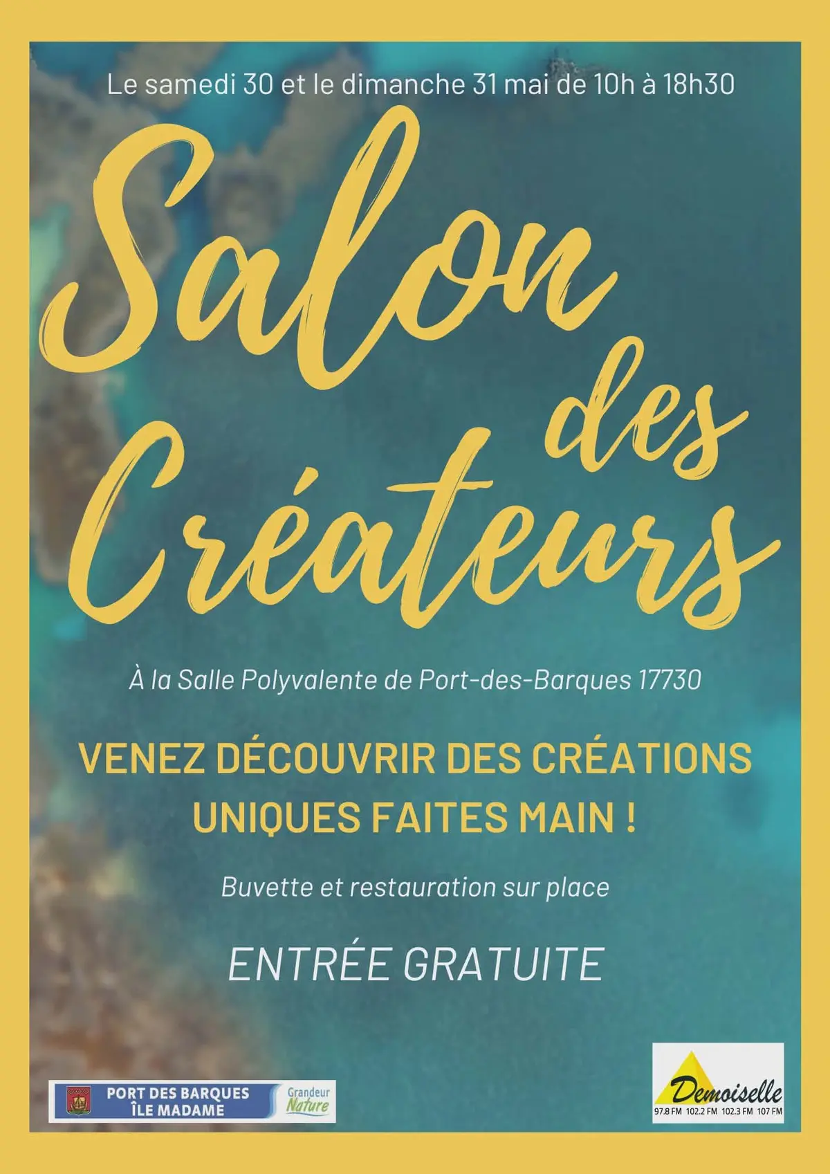 6e Salon des Créateurs à Port des Barques