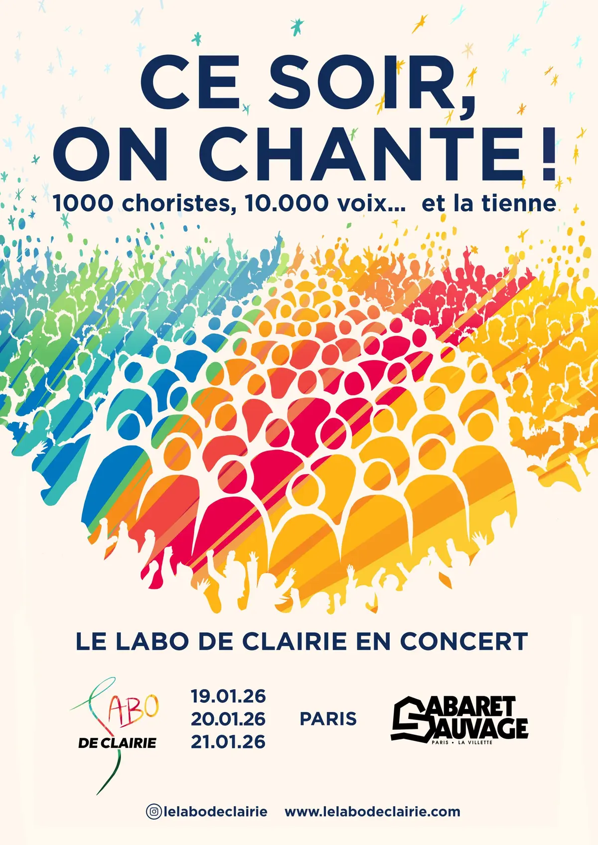 Le Labo de Clairie lance sa tournée Ce soir, on chante ! au Cabaret Sauvage