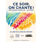 Le Labo de Clairie lance sa tournée Ce soir, on chante ! au Cabaret Sauvage