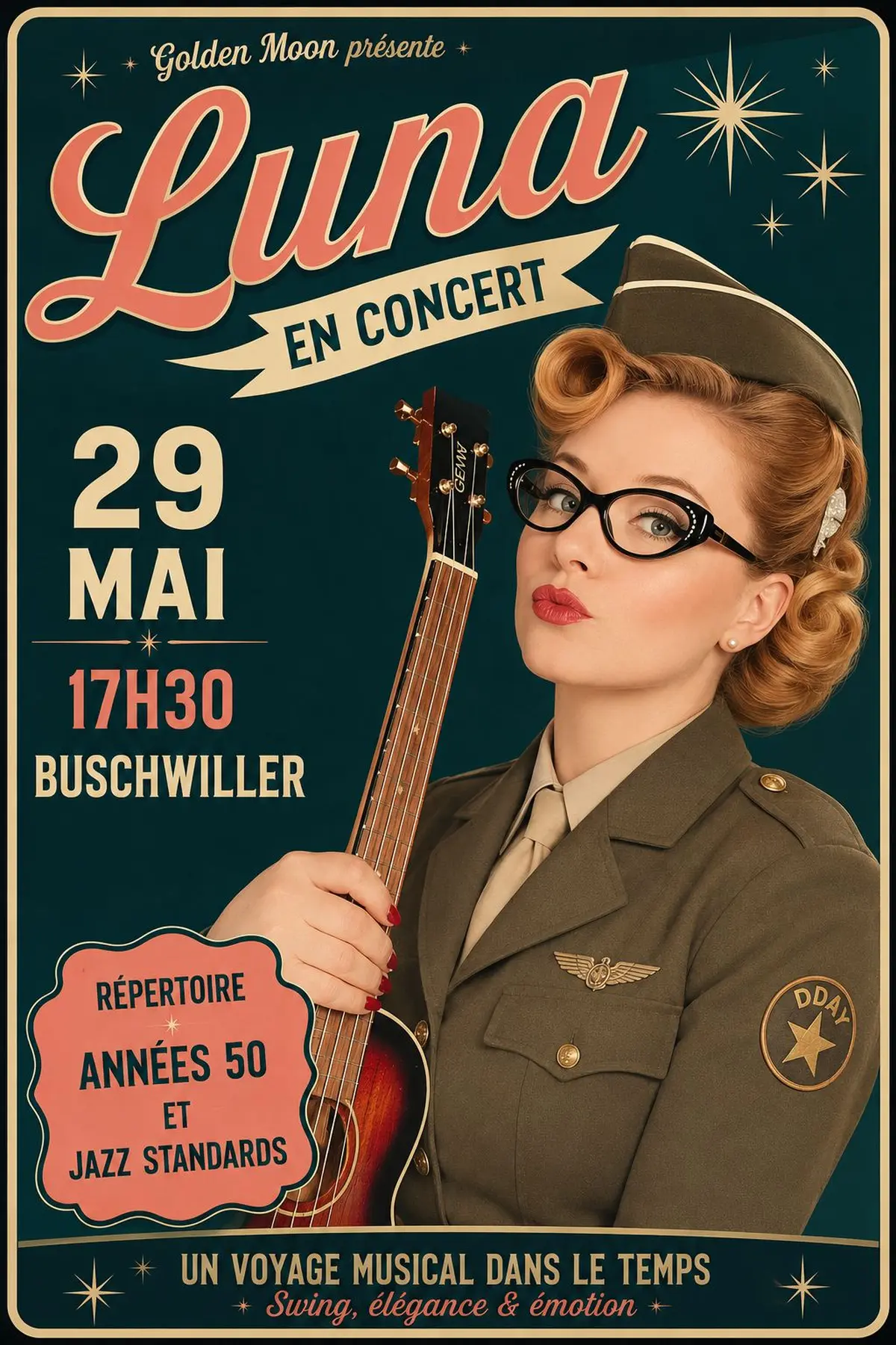 Soirée Rock & Swing avec Luna de Golden Moon