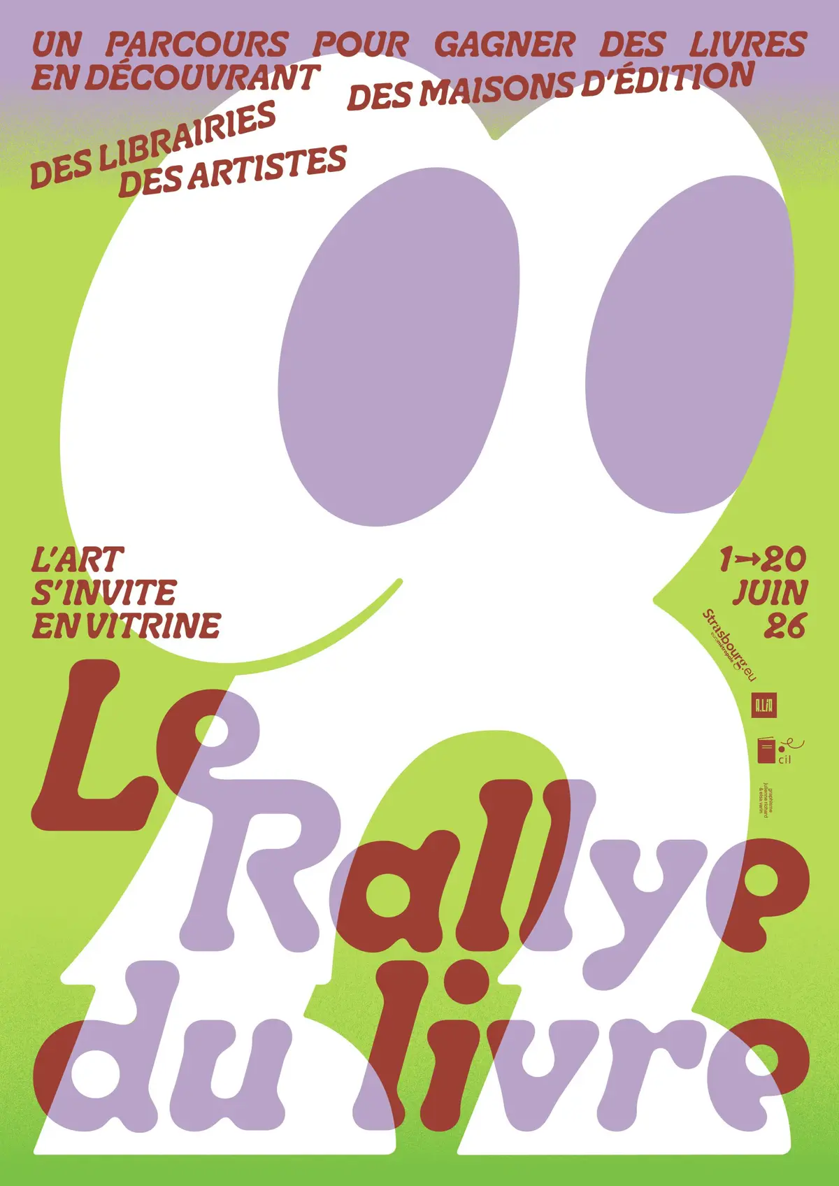 Rallye du livre 2026 - L'art s'invite en vitrine (3e édition)