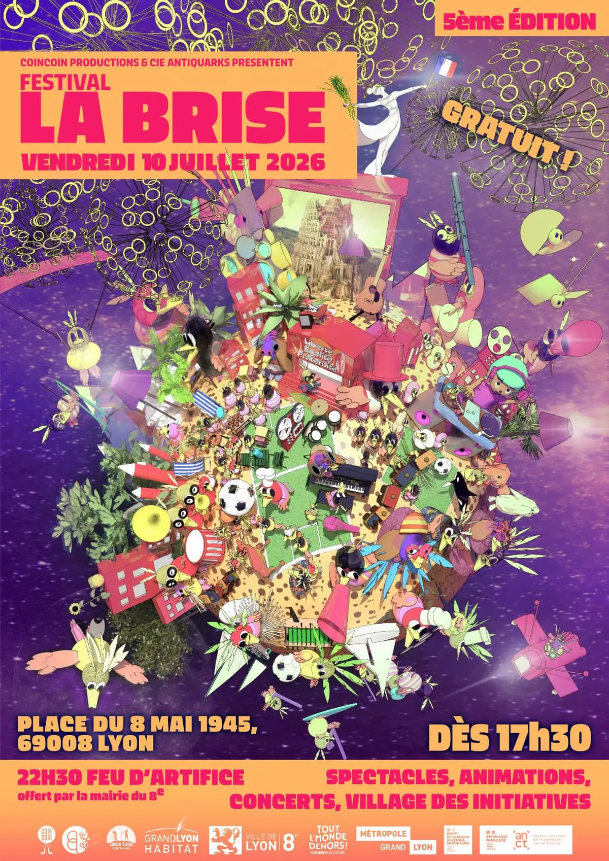 Festival La Brise – un temps fort populaire, festif et intergénérationnel 